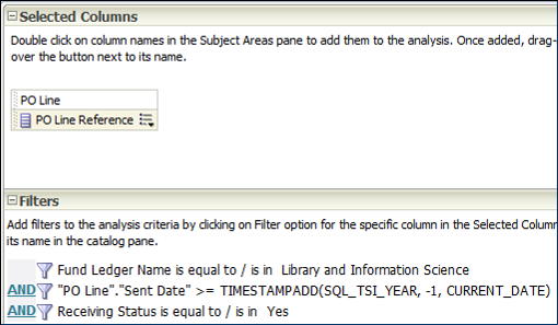 PO Line Reference Field with Filters